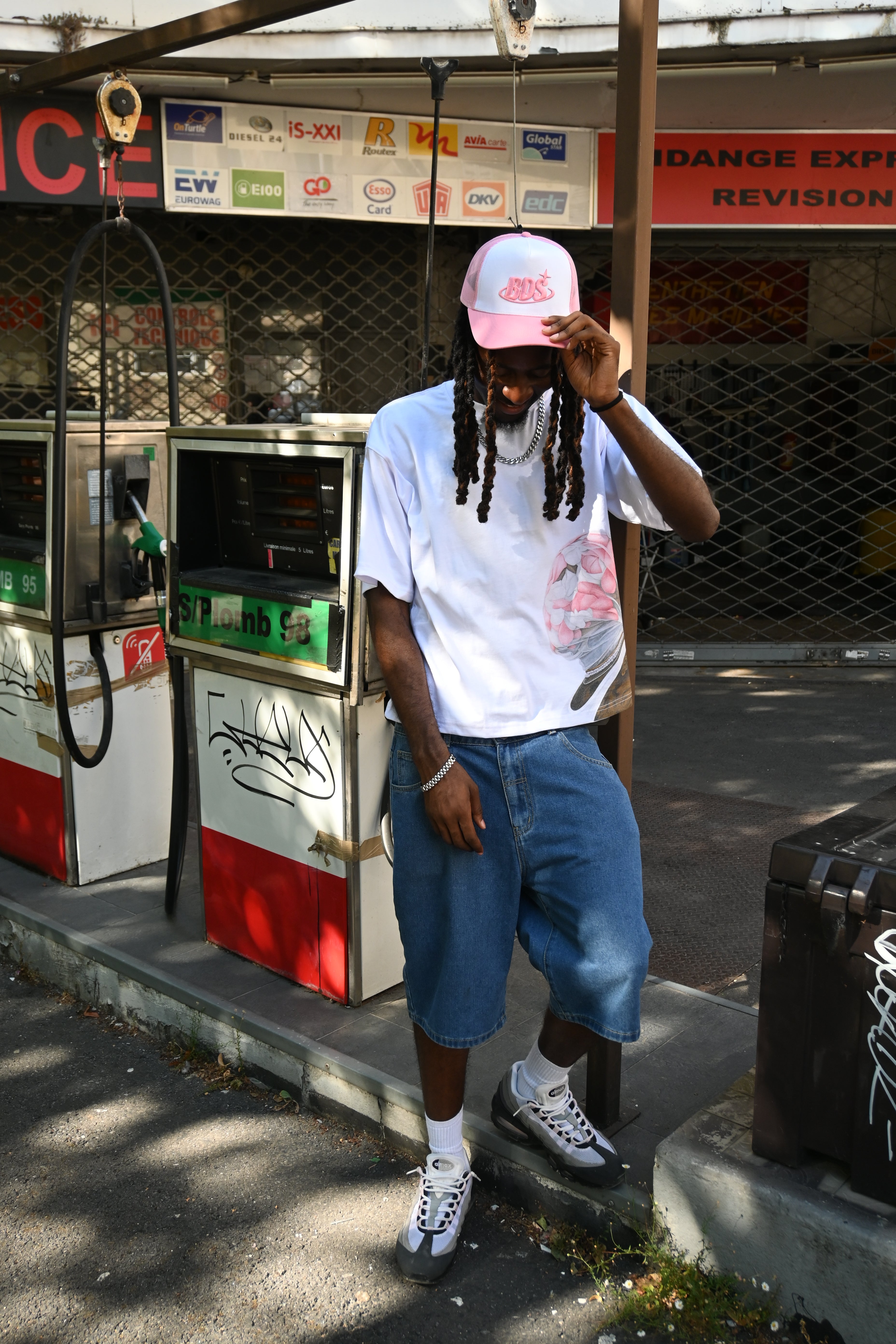 Casquette trucker pink BDS