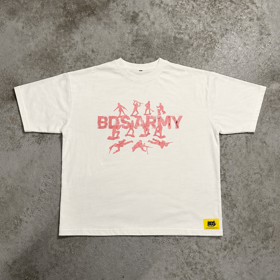 T shirt pink BDS army
