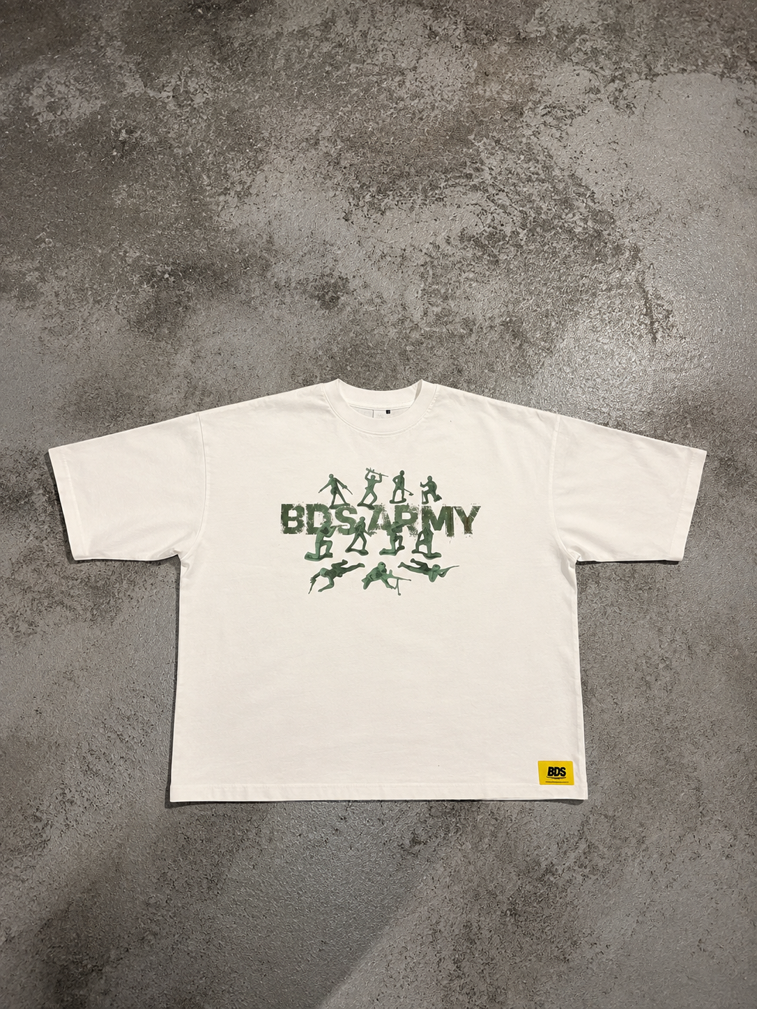 T shirt green BDS army